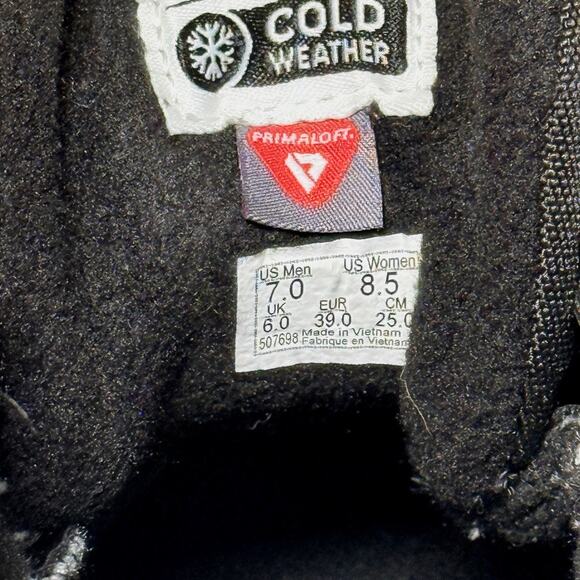 Vans Sk8-Hi MTE Waterproof Insulated Black Suede Men’s 7 All Weather - Picture 6 of 6